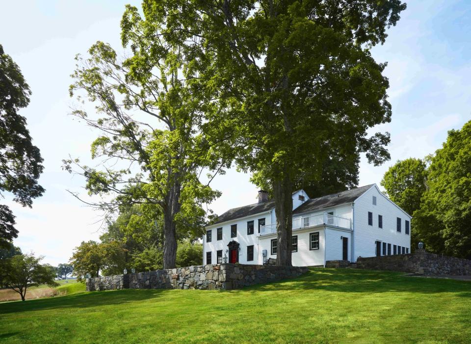 christian siriano's historic house in easton, connecticut shot by tim lenz