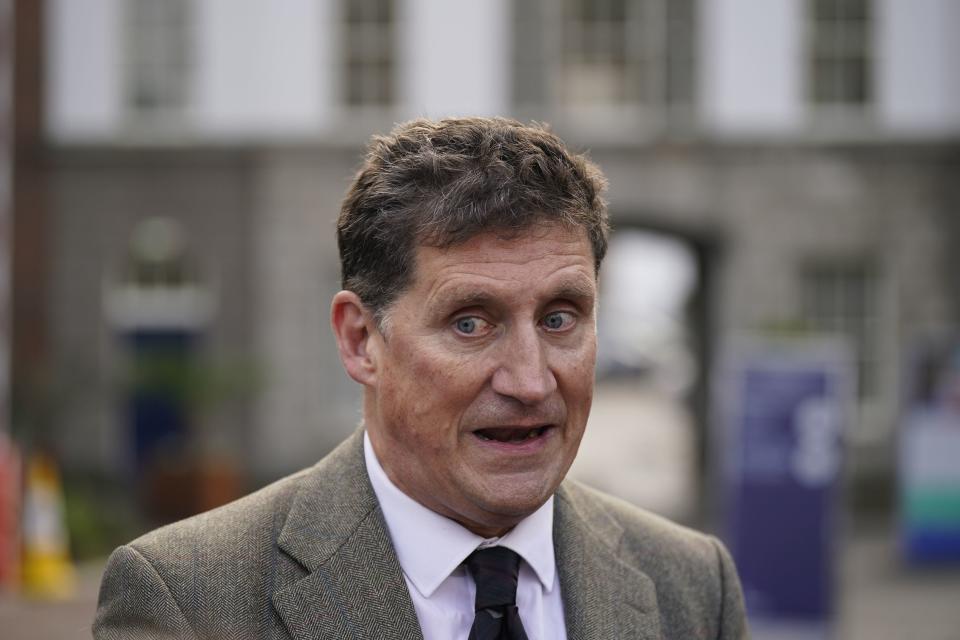 Eamon Ryan Minister for the Environment said recent flooding was connected to climate change (PA)