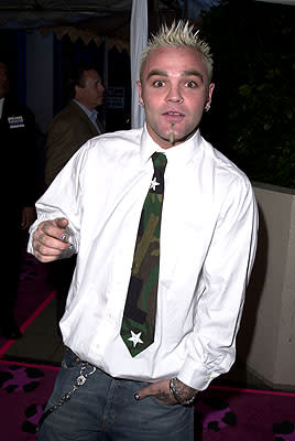 Seth Binzer aka Shifty Shellshock of Crazy Town at the Hollywood premiere of Josie and the Pussycats