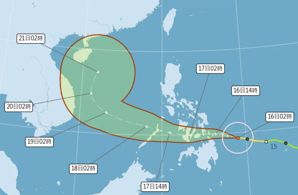 &#x0096f7;&#x004f0a;&#x004eca;&#x006668;2&#x006642;&#x004e2d;&#x005fc3;&#x004f4d;&#x007f6e;&#x005728;&#x009d5d;&#x00947e;&#x009f3b;&#x005357;&#x005357;&#x006771;&#x0065b9;1670&#x00516c;&#x0091cc;&#x006d77;&#x009762;&#x004e0a;&#x00504f;&#x00897f;&#x0079fb;&#x0052d5;&#x00ff0c;&#x004f30;&#x005468;&#x0065e5;&#x007a0d;&#x005f80;&#x005317;&#x008f49;&#x00ff0c;&#x004e0b;&#x005468;&#x004e00;&#x0081f3;&#x004e09;&#x005168;&#x0053f0;&#x006709;&#x0096e8;&#x003002;&#x00ff08;&#x005716;&#x007247;&#x004f86;&#x006e90;&#x00ff1a;&#x006c23;&#x008c61;&#x005c40;&#x00ff0c;&#x004e0b;&#x00540c;&#x00ff09;