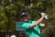 Mar 11, 2018; Palm Harbor, FL, USA; Brandt Snedeker tees off on the 5th during the final round of the Valspar Championship golf tournament at Innisbrook Resort - Copperhead Course. Jasen Vinlove-USA TODAY Sports