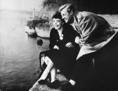 <p>This famous couple headed to Paris following their ceremony. The actor and actress are pictured here sitting by the Seine river.</p>