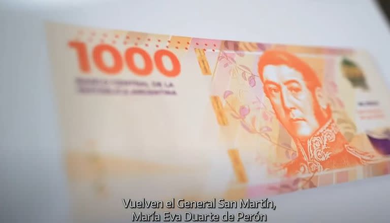 Los nuevos billetes