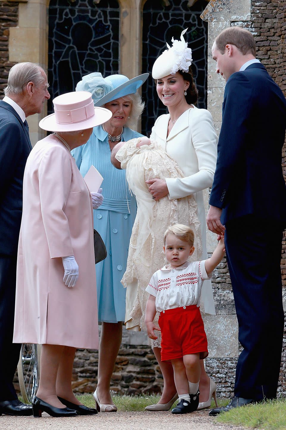 The christening gown has historical significance.