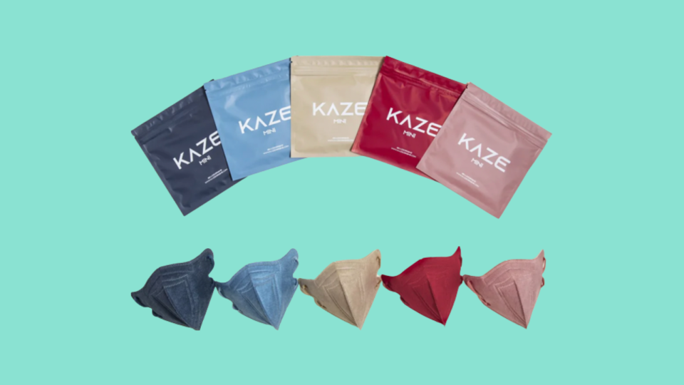 Disposable face masks for kids: Kaze disposable masks