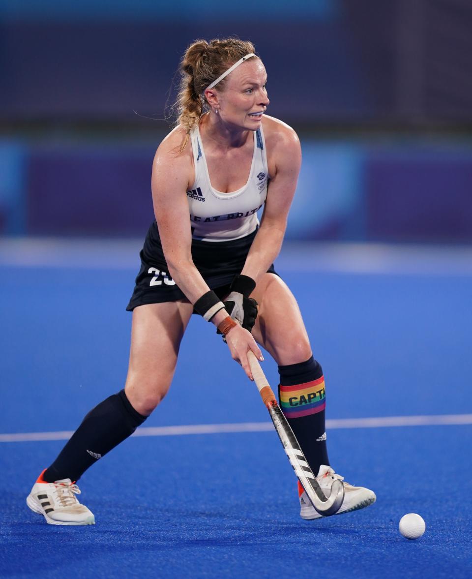 Great Britain captain Hollie Pearne-Webb (Joe Giddens/PA) (PA Wire)