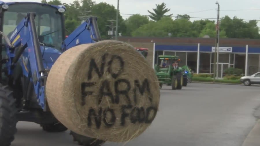 Wilson County tractor parade