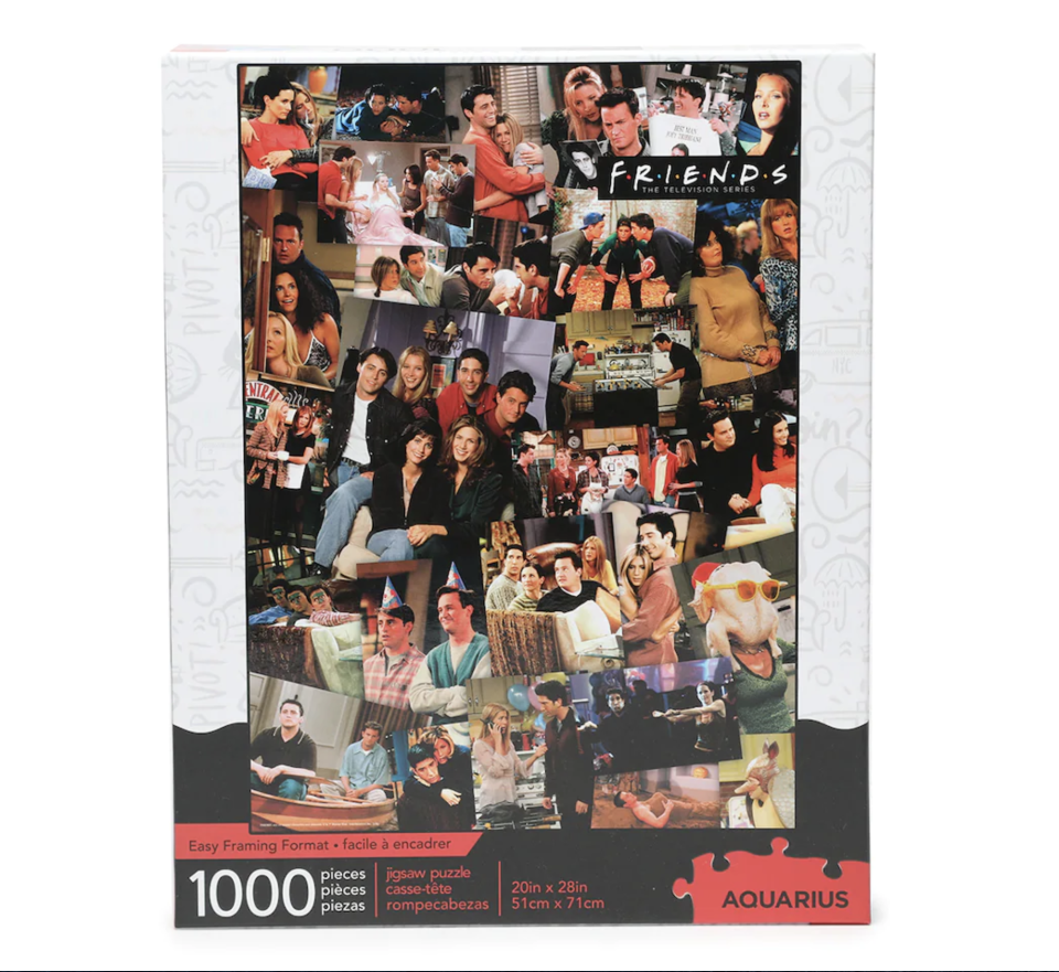 <p>Friends 1000pc Puzzle</p><p>dsw.com</p><p>$16.99</p><p><a href="https://go.redirectingat.com?id=74968X1596630&url=https%3A%2F%2Fwww.dsw.com%2Fen%2Fus%2Fproduct%2Fnmr-friends-1000pc-puzzle%2F516679&sref=https%3A%2F%2Fwww.seventeen.com%2Flove%2Fa20368%2Faffordable-boyfriend-valentines-day-gifts%2F" rel="nofollow noopener" target="_blank" data-ylk="slk:Shop Now;elm:context_link;itc:0;sec:content-canvas" class="link ">Shop Now</a></p><span class="copyright">dsw.com</span>