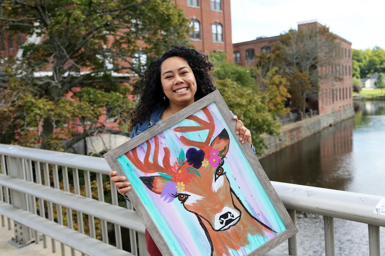 Artist Victoria Carrington is organizing an art auction featuring BIPOC artists for the Black Lives Matter Seacoast chapter's gala on Saturday, Oct. 1. 