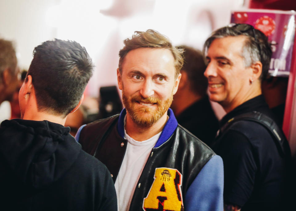 <p>LAS VEGAS, NV – SEPTEMBER 22: David Guetta attends the 2017 iHeartRadio Music Festival at T-Mobile Arena on September 22, 2017 in Las Vegas, Nevada. (Photo: Getty Images for iHeartRadio) </p>