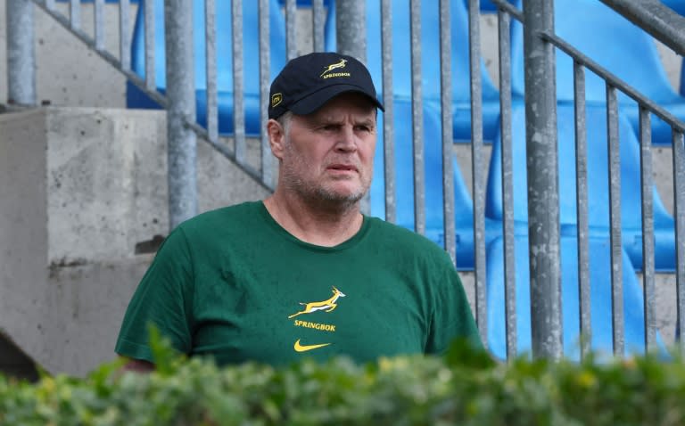 South Africa coach Rassie Erasmus (Tertius PICKARD)