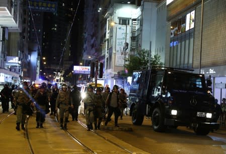 Anti-government demonstration in Hong Kong