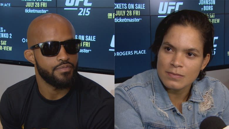 Edmonton's first UFC event boasts 2 title matches, champs and former champions