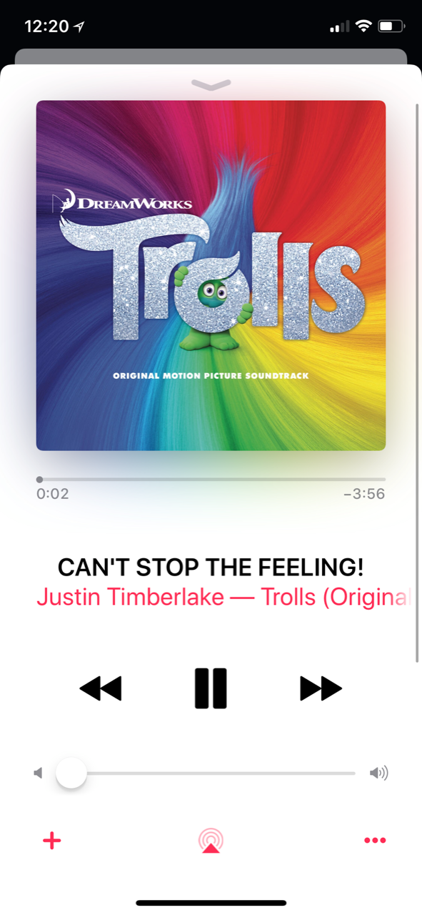 "Can't Stop the Feeling!" by Justin Timberlake