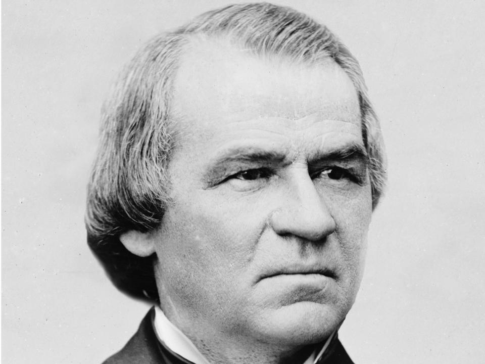 president andrew johnson