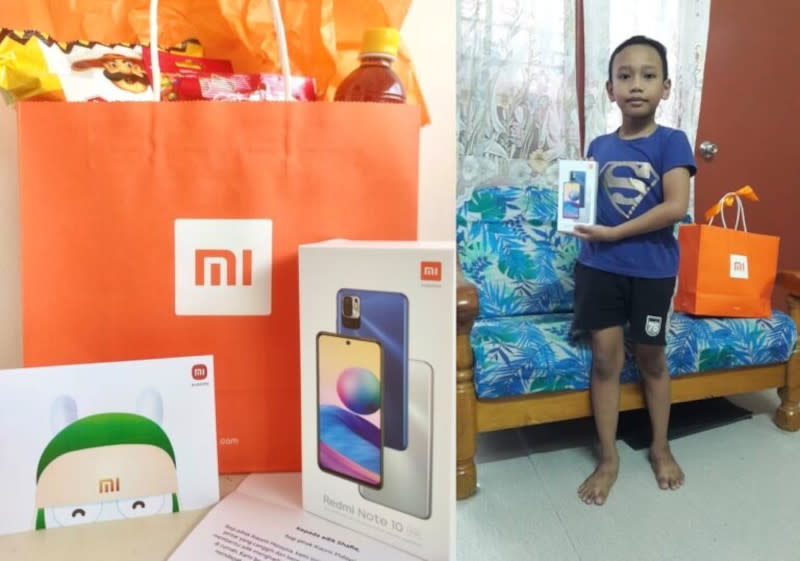 Following the incident, Xiaomi Malaysia has approached the family of Suryani Abd Ghani to provide the boy with a brand new phone to aid him with his online studies. — SoyaCincau pic