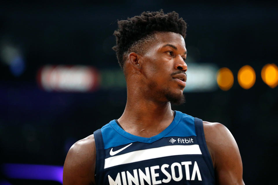 Jimmy Butler wants out of Minnesota. The feeling seems mutual for Minnesota fans. (Getty Images)