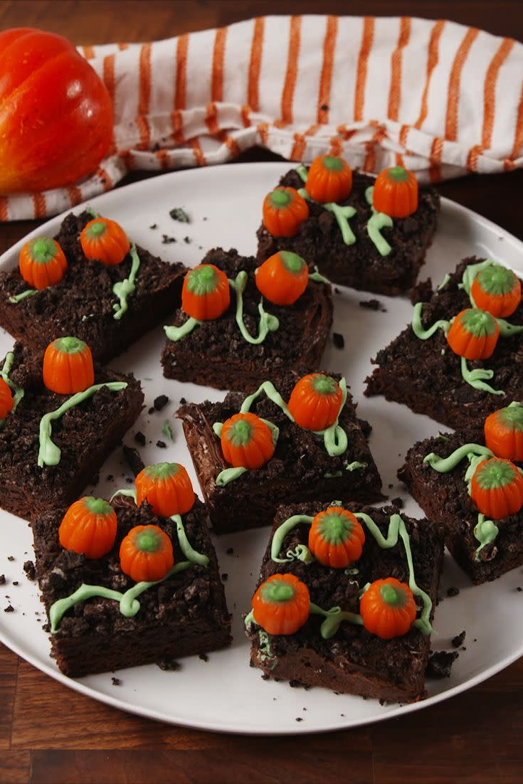 Pumpkin Patch Brownies