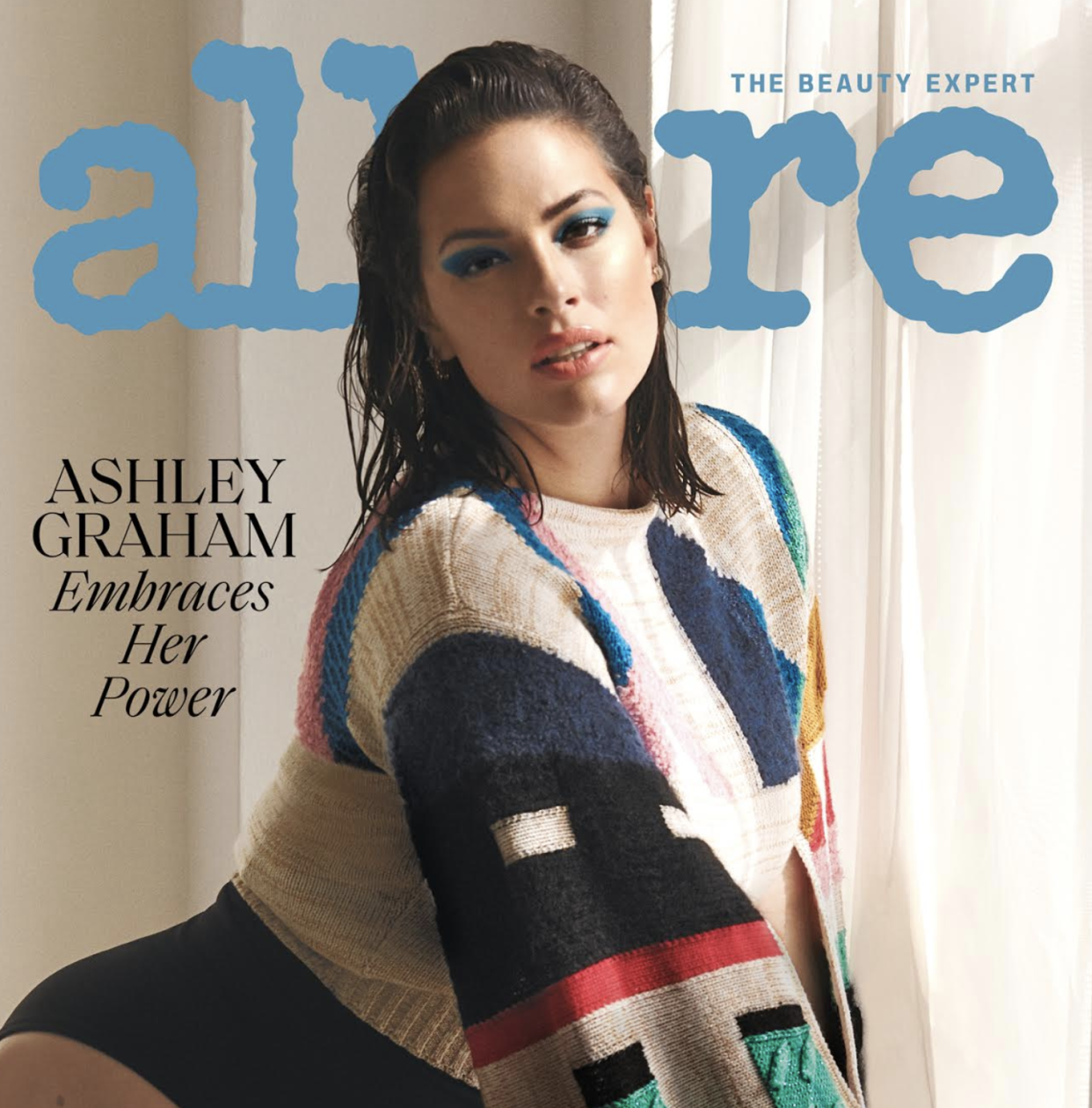 Ashley Graham covers the July issue of Allure. (Photo: Vanina Sorrenti/Allure)