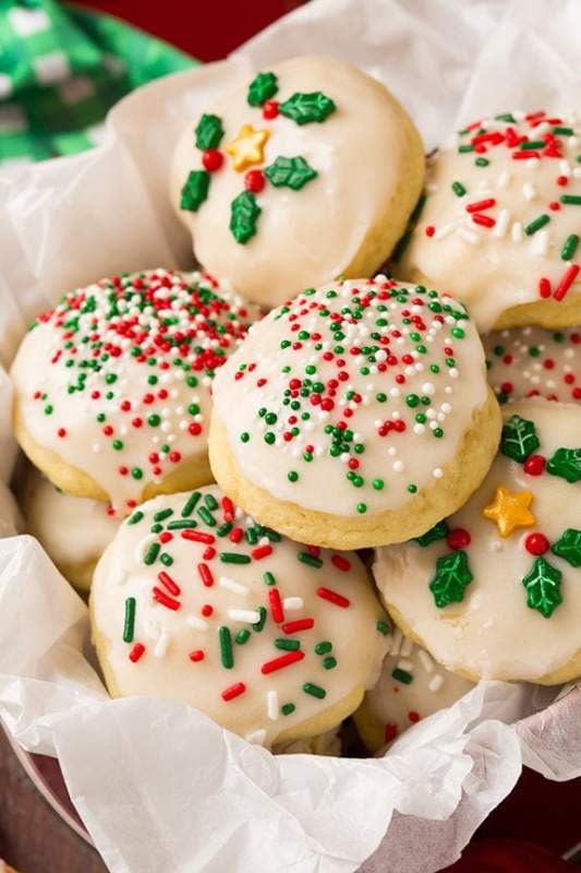 <p>Cooking Classy</p><p>Soft and tender cake-like cookies with simple, sweet icing.</p><p><strong>Get the recipe: <a href="https://www.cookingclassy.com/italian-ricotta-cookies/" rel="nofollow noopener" target="_blank" data-ylk="slk:Italian Ricotta Cookies;elm:context_link;itc:0;sec:content-canvas" class="link ">Italian Ricotta Cookies</a></strong></p>
