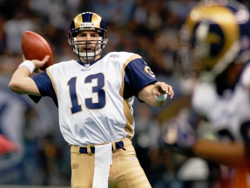 Kurt Warner, who led the St. Louis Rams to a Super Bowl victory in 1999, is an example of a pro football player who used an alternate league to get an opportunity in the NFL. Warner was enshrined into the Pro Football Hall of Fame in 2017.