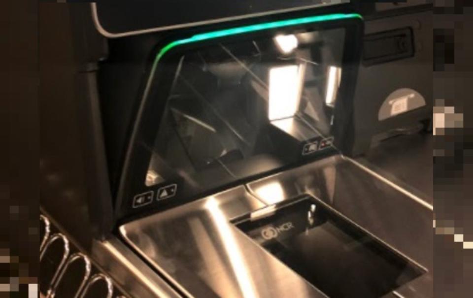 A photo of a self-serve checkout scanner at Woolworths. Source: Woolworths 