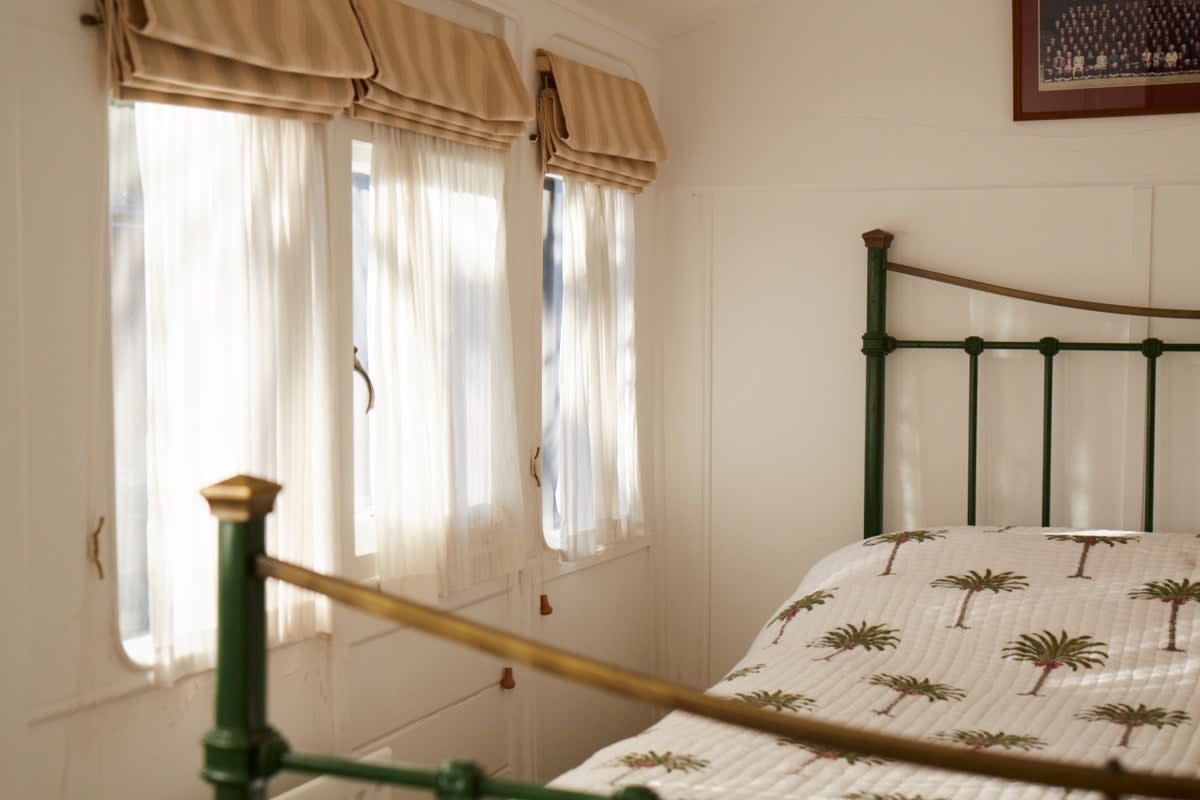 Three of the bedrooms are inside former train carriages (Beauty Point)