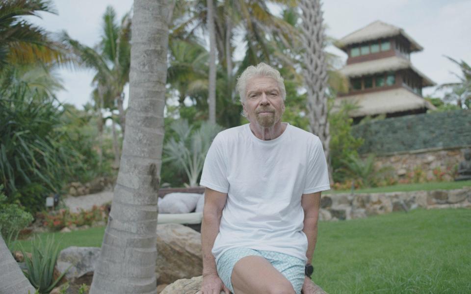 Sir Richard Branson Necker Island Virgin - Blackheath Films LLC/Courtesy of HBO