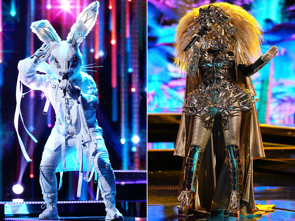 The Masked Singer double elimination! Rabbit and Lion revealed during semifinals