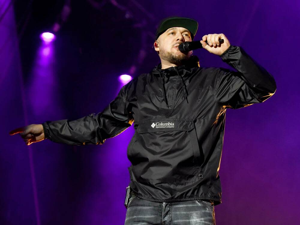 Kool Savas bei einem Auftritt im August 2018. (Bild: imago images/Jan Huebner)