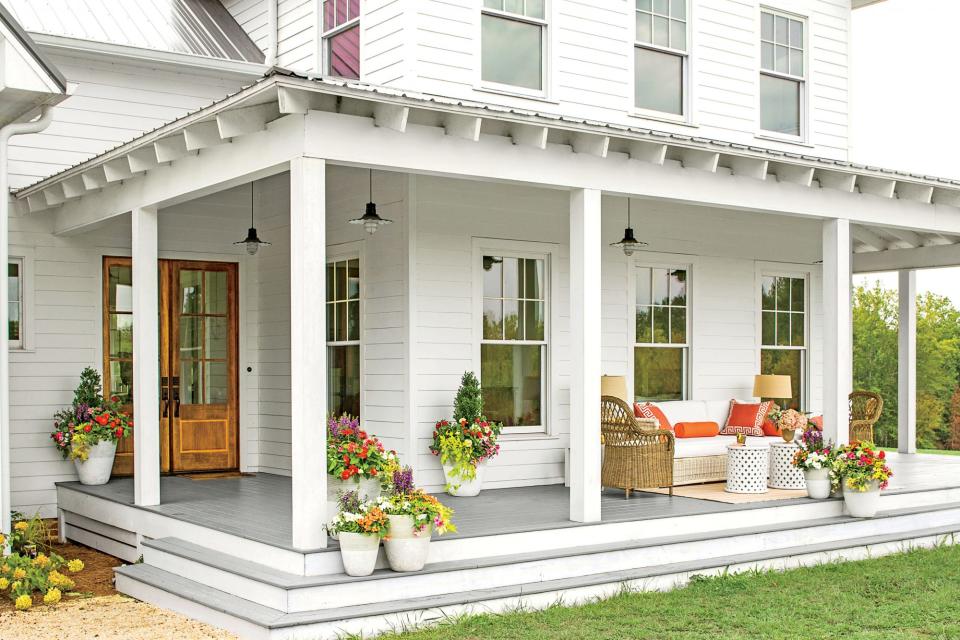 Bright Outdoor Living Room