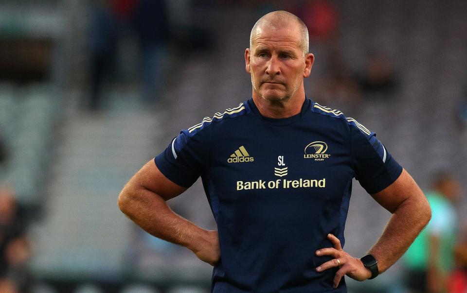 Stuart Lancaster, Senior Coach of Leinster, looks on during the Harlequins v Leinster Rugby pre-season friendly at Twickenham - Getty Images/Andrew Redington