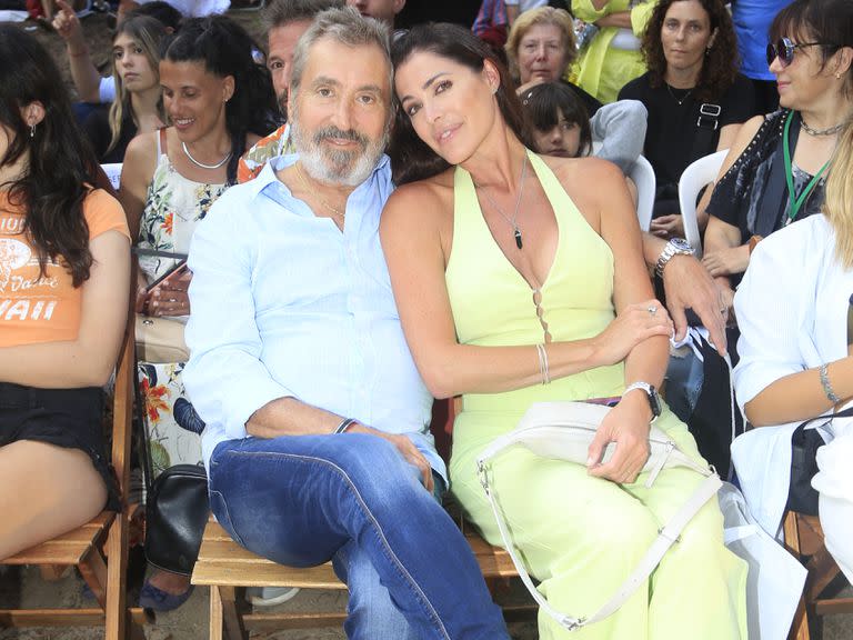 Pamela David y su marido Daniel Vila, una pareja que lleva junta más de una década