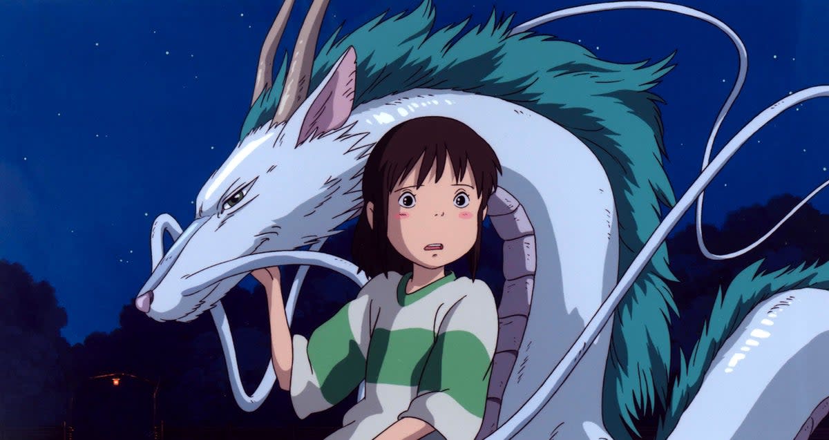 ‘Spirited Away’ is the only foreign-language and only hand-drawn film to win the Oscar for Best Animated Feature (Studio Ghibli/Kobal/Shutterstock)