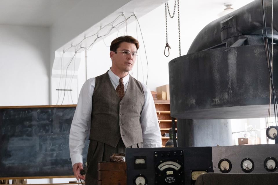 OPPENHEIMER, Josh Hartnett, 2023. ph: Melinda Sue Gordon / © Universal Pictures / Courtesy Everett Collection