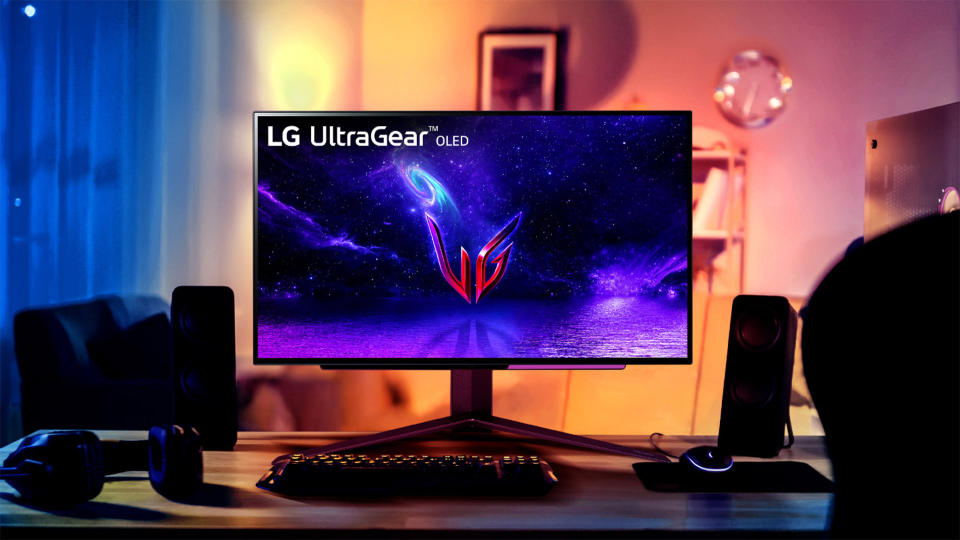 LG OLED desktop gaming monitor