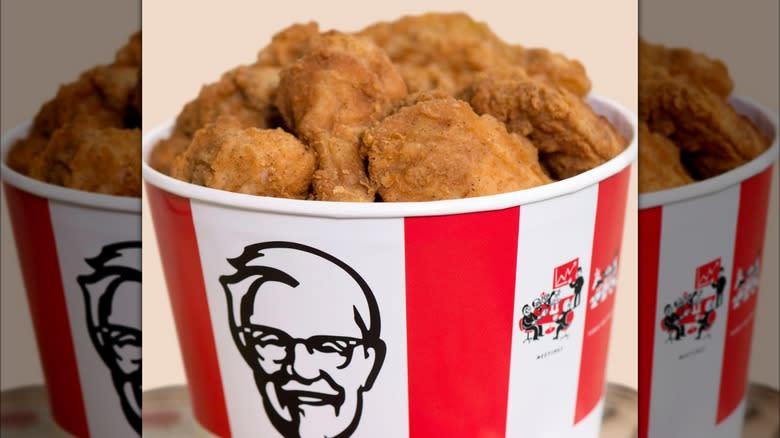 Bucket of KFC Chicken