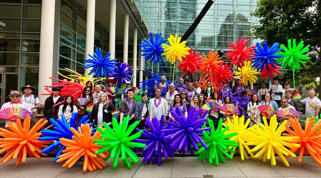 <p>Orrick</p> Orrick team members celebrate Pride 2023 in San Francisco, demonstrating their commitment to respecting and supporting everyone.