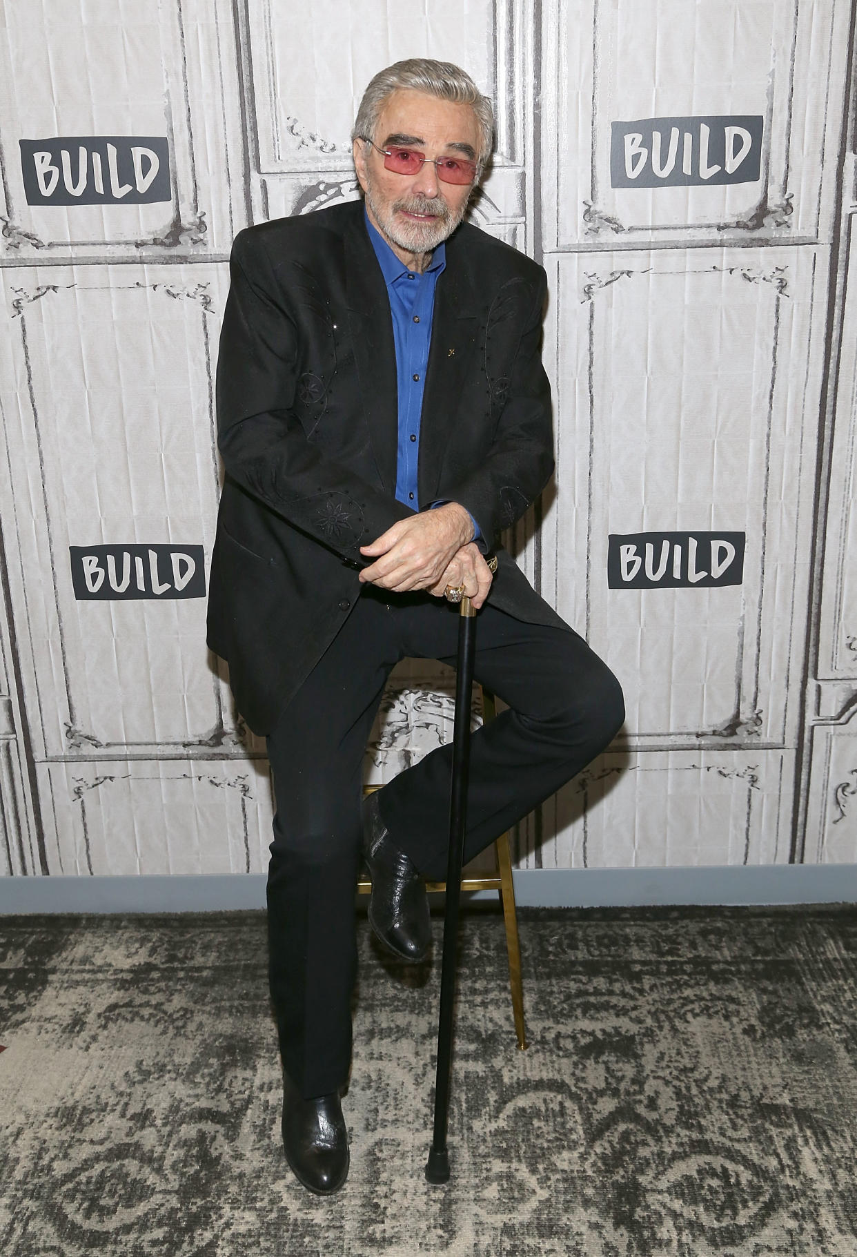 Burt Reynolds visits Build Series on March 15, 2018 in New York. (Photo: Getty Images)