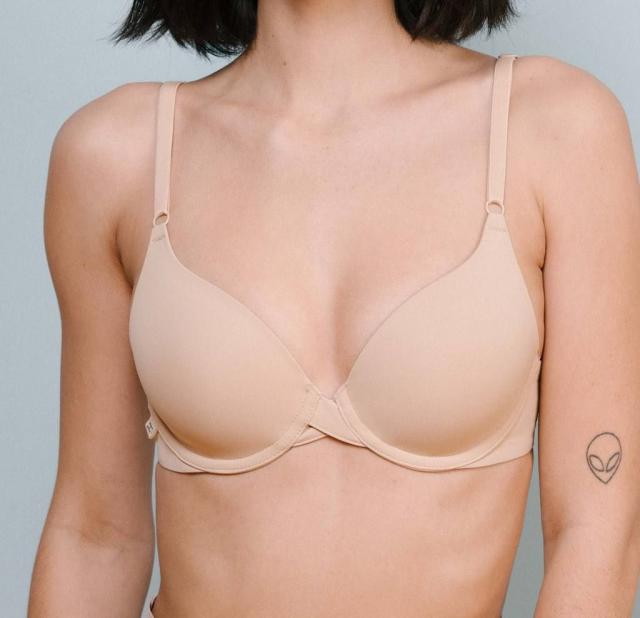 Floatley to The T-Shirt Bra for Women, Silky Comfort Cushioned Underwire  Grip Band Lightly Lined Full Coverage Bra : : Clothing, Shoes 