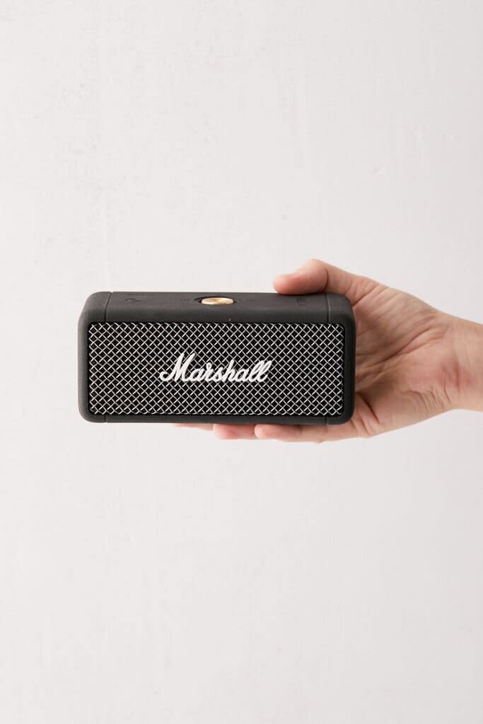 We all know someone who really loves to play their music loudly. This Bluetooth-enabled speaker is for them. It can last for 20 hours on a full charge and is water-resistant for beach days. Oh, and did we mention it's from <a href="https://fave.co/3m4GpwE" target="_blank" rel="noopener noreferrer">Marshall</a>? <a href="https://fave.co/2Ke0u6r" target="_blank" rel="noopener noreferrer">Find it for $150 at Urban Outfitters</a>.