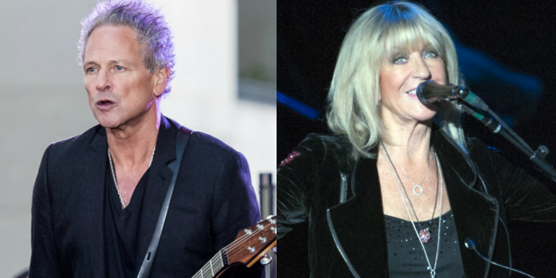 The first song from Lindsey Buckingham/Christine McVie is out Friday