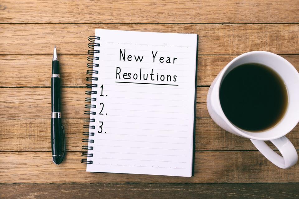 New Year's Resolution List