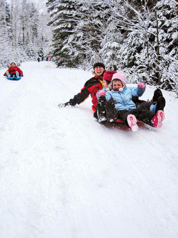 Alissa and her family.