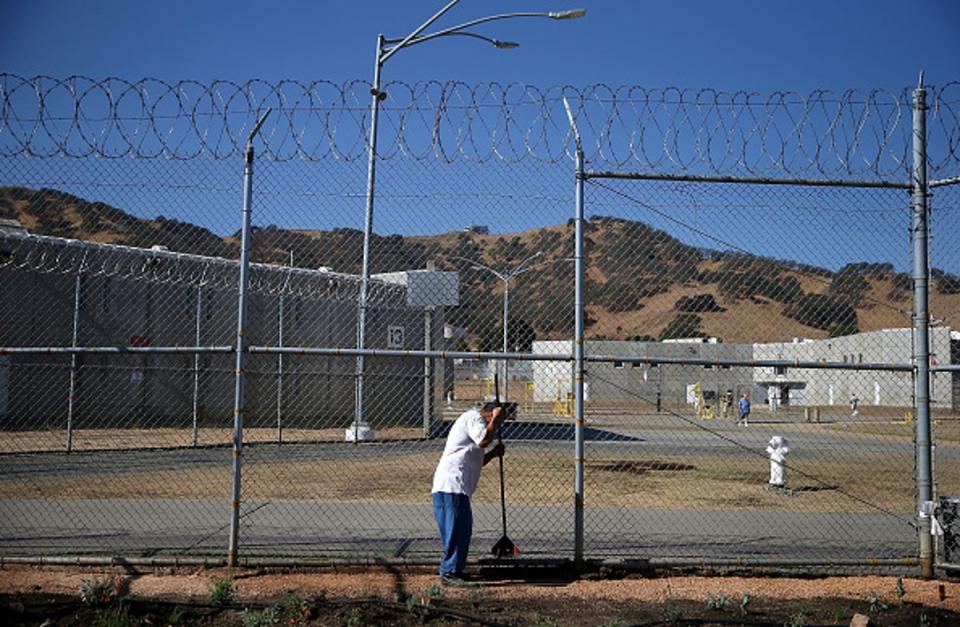 A California State Prison-Solano inmate (Getty Images)