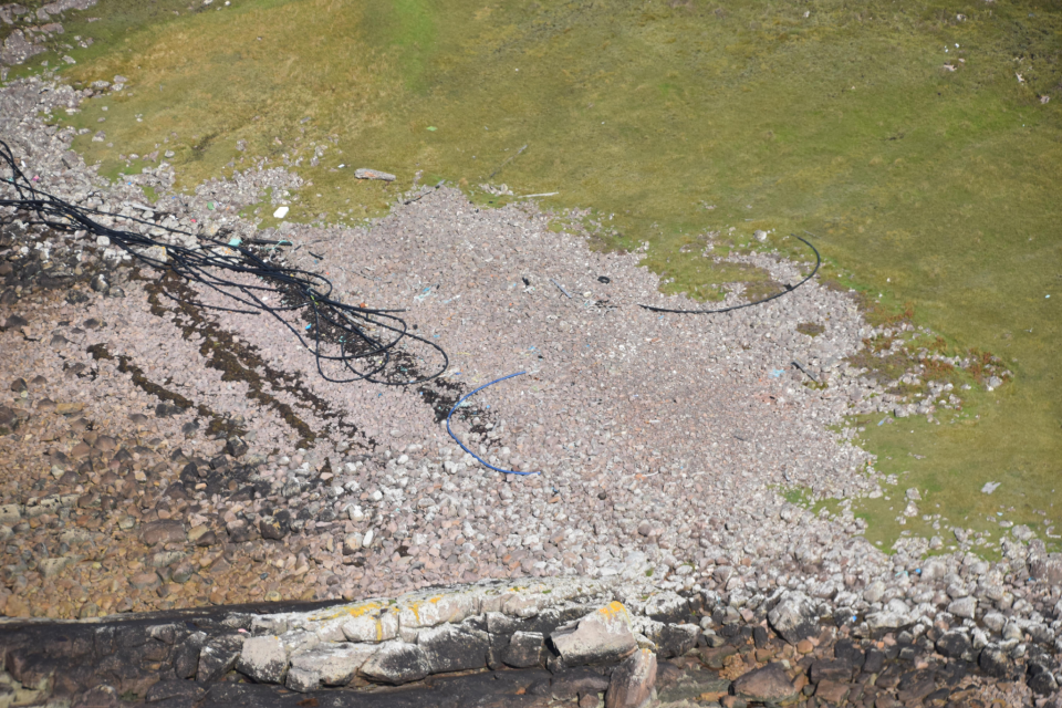 Scotland’s coastal litter problem