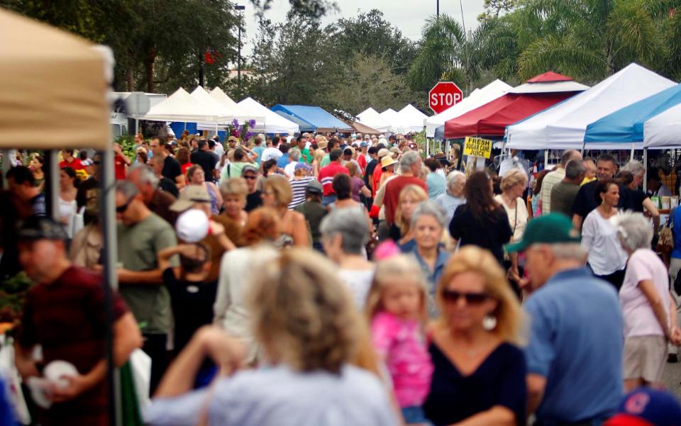 Though open all year, the Gardens Greenmarket officially kicked off their 2023-24 season on Sunday, Oct. 1 with live music from The Samantha Russell Band.