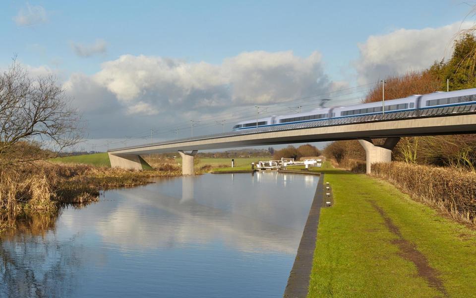 HS2 high-speed rail link.