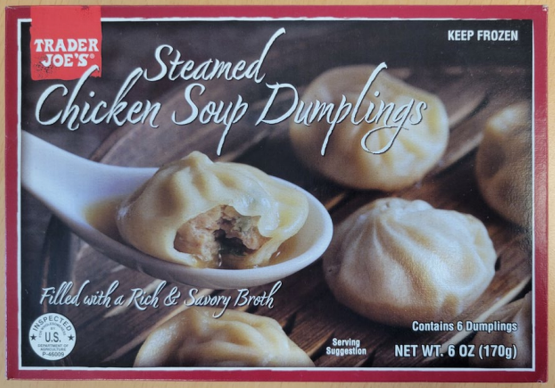 Trader Joe’s Steamed Chicken Soup Dumplings