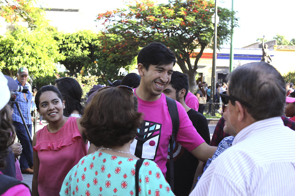 Durante su campaña como independiente Al Senado.